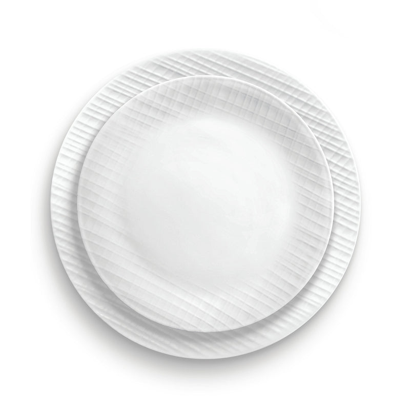 Speiseteller klein, Linen Weave