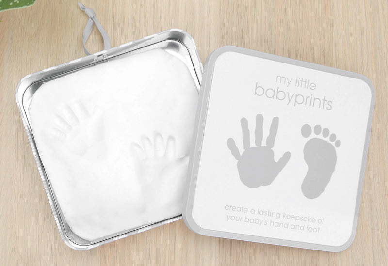 PEARHEAD Dose Babyabdruck, grau weiß