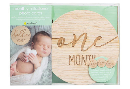 PEARHEAD Meilensteinkarten Holz