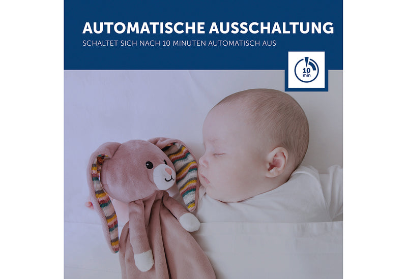 ZAZU Kuscheltuch mit Herztönen + Melodien Becky