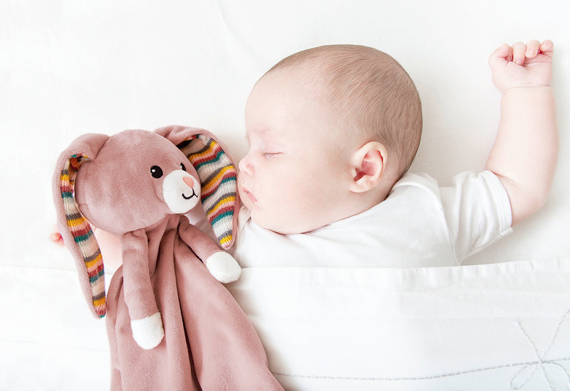 ZAZU Kuscheltuch mit Herztönen + Melodien Becky