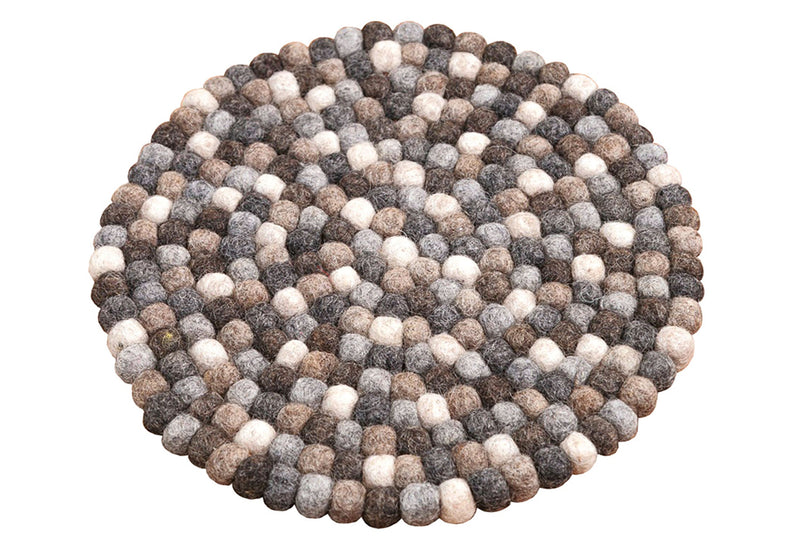 Untersetzer Filz naturtöne Ø22cm