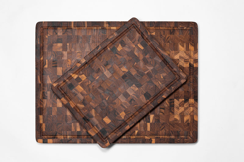 Butcher Block mit Saftrinne, M