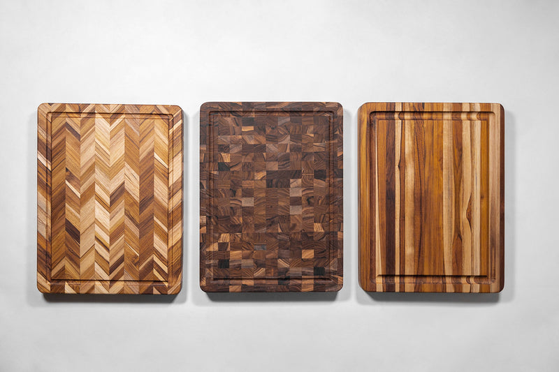 Herringbone Schneidebrett Extradick (M)