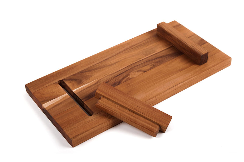 Servierbrett mit Füßen, M