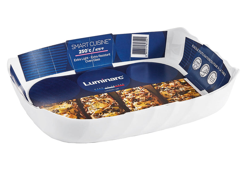 LUMINARC Auflaufform Glas SC Trianon rechteckig 32x26cm