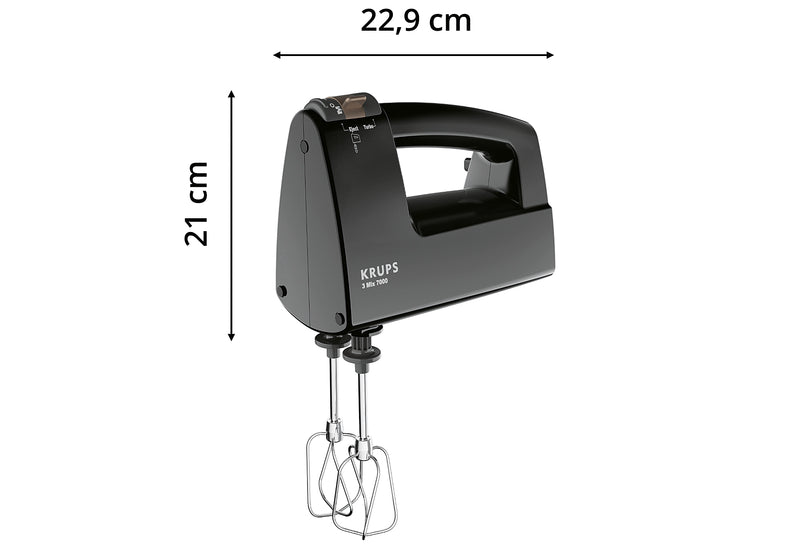 KRUPS Handmixer F6085811 60 Jahre Edition 3 Mix 7000