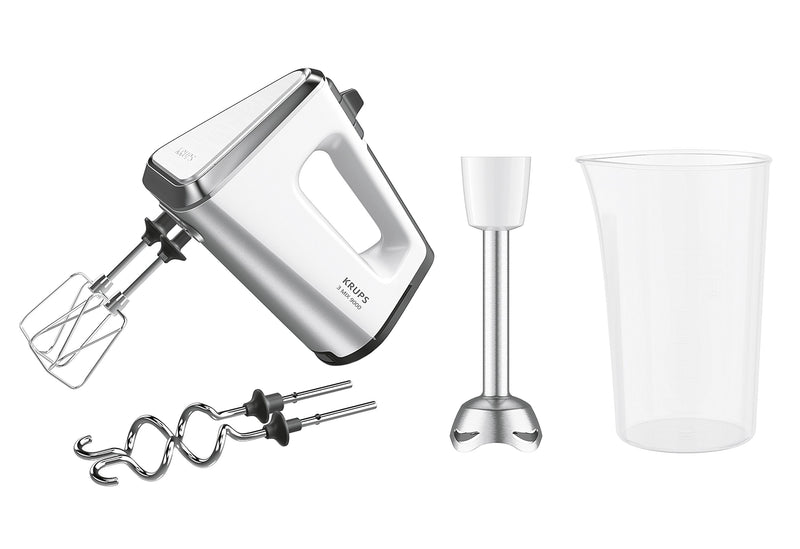 KRUPS Handmixer 3 Mix 9000 750Watt weiß/silber