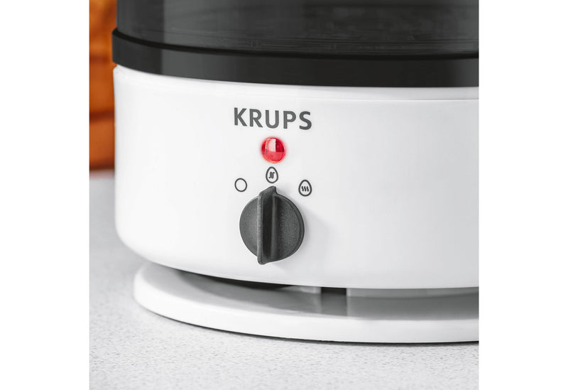 KRUPS Eierkocher EG2301 Ovomat Super 7 Eier weiß/schwarz
