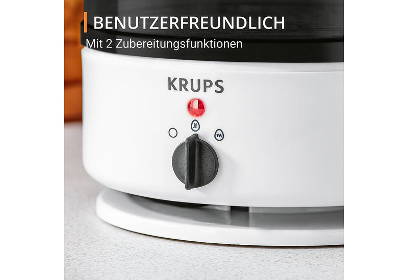 KRUPS Eierkocher EG2331 Ovomat Special 7 Eier weiß