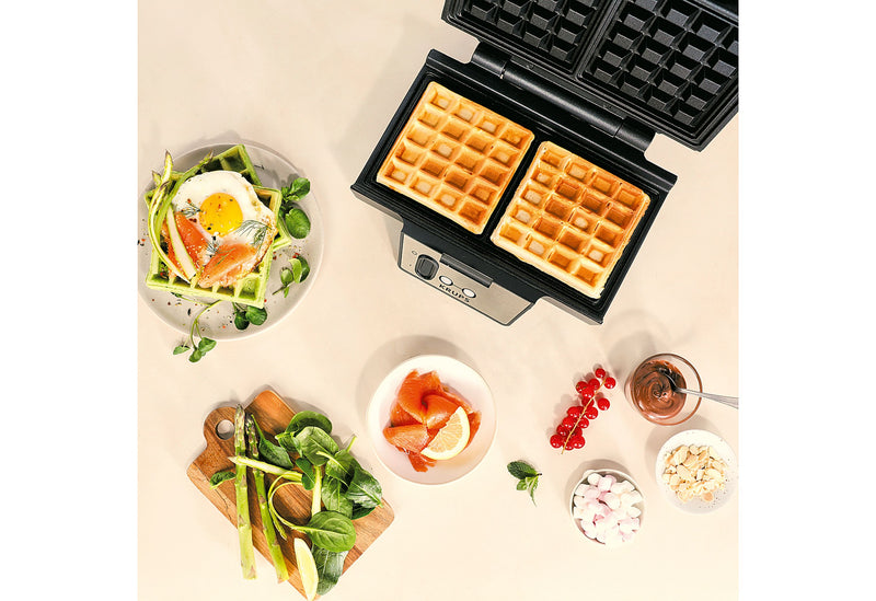 KRUPS FDK261 Waffelautomat silber