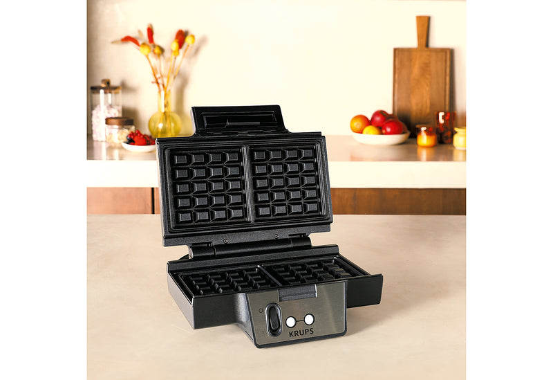 KRUPS FDK261 Waffelautomat silber