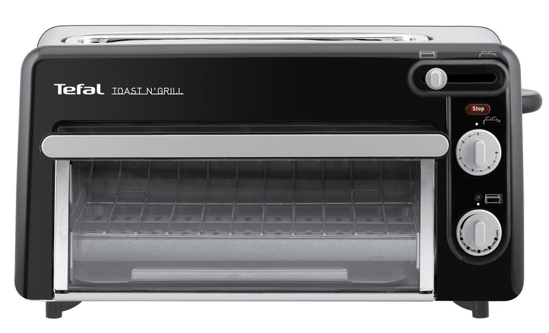 TEFAL TL6008 2in1 Toaster und Miniofen  1300W schwarz/Alu matt