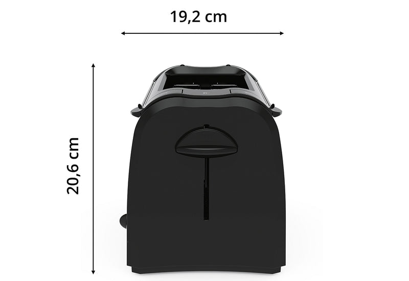 KRUPS Toaster KH 1518 700 W schwarz