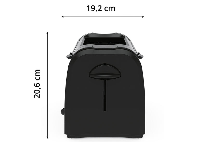 KRUPS Toaster KH 1518 700 W schwarz