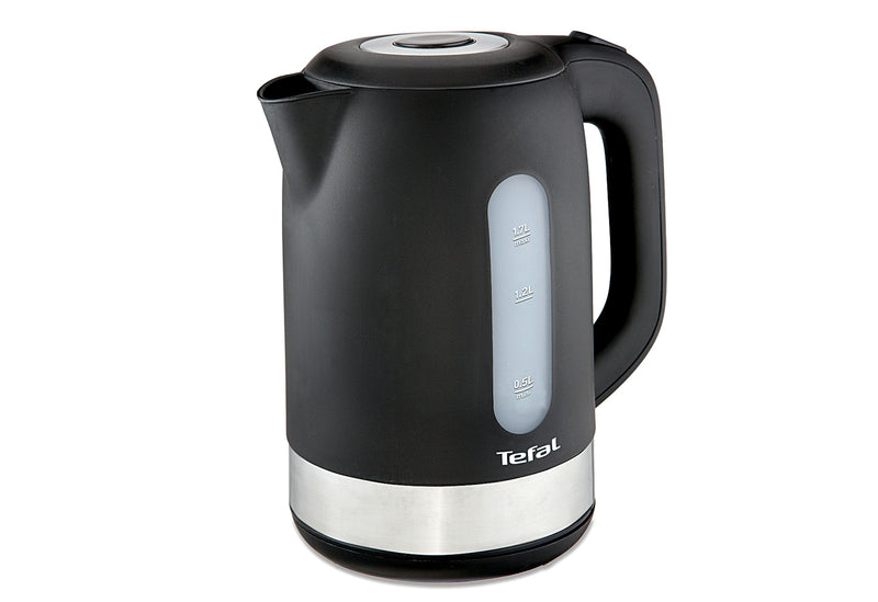 TEFAL Wasserkocher KO 3308 1,7 l 2400 Watt schwarz/Edelstahl