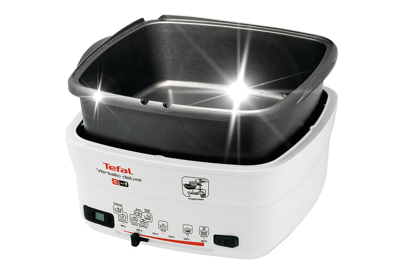 TEFAL Fritteuse FR 4950 1600 Watt weiß/schwarz