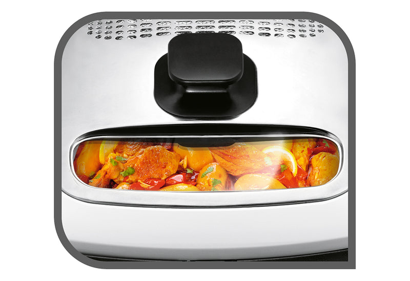 TEFAL Fritteuse FR 4950 1600 Watt weiß/schwarz