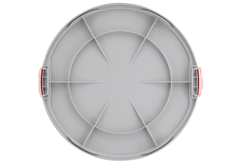 EMSA Kuchenaufbewahrungsbox Prep & Bake rund rosa