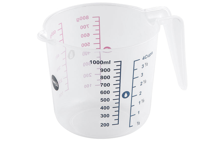 EMSA Kunststoff-Messbecher Prep & Bake 1l