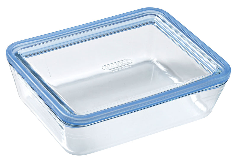 PYREX Zero Plastic Frischhaltedose mit Deckel 1,5l 22x17x6cm