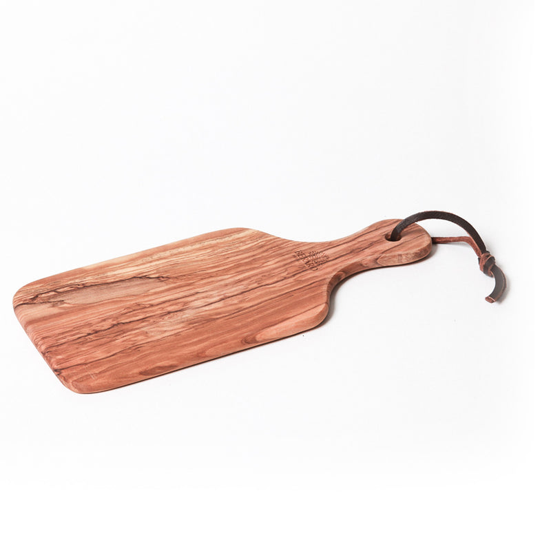 Schneidbrett mit Griff, 26 x 12 cm