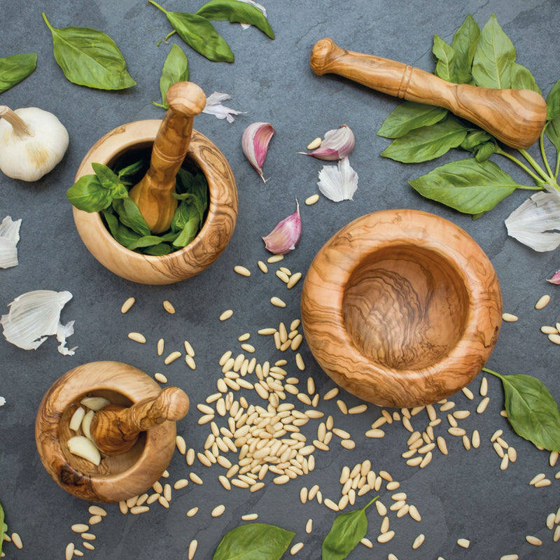 Mörser mit Stößel, Ø 12 cm