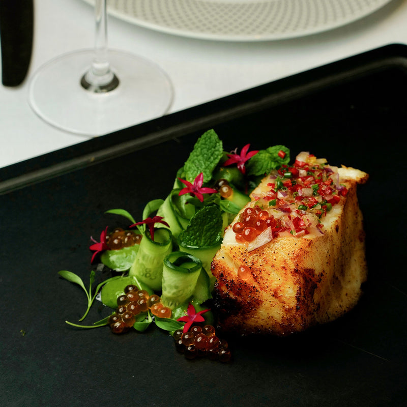 Holzfaser Schneidbrett "Bistro", grau,  34 x 24 x 0,6 cm