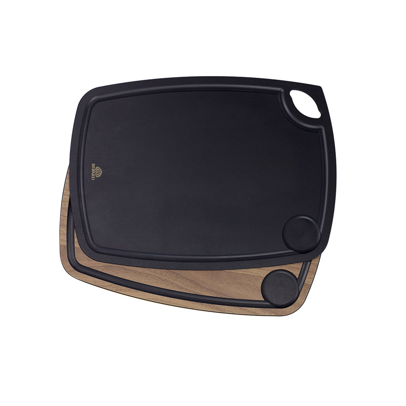 Holzfaser "Kaffee und Bistro" Schiefer