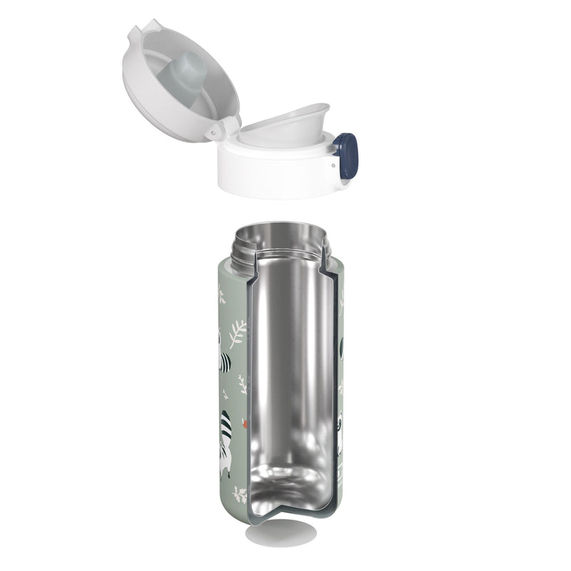 MONBENTO Isoflasche Pop Raccoon 360ml grün