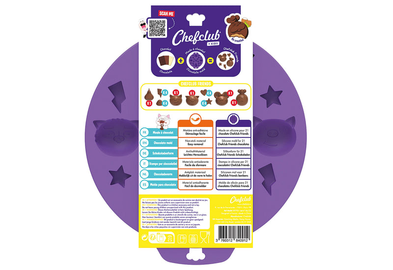 CHEFCLUB Kids Schokoladenform