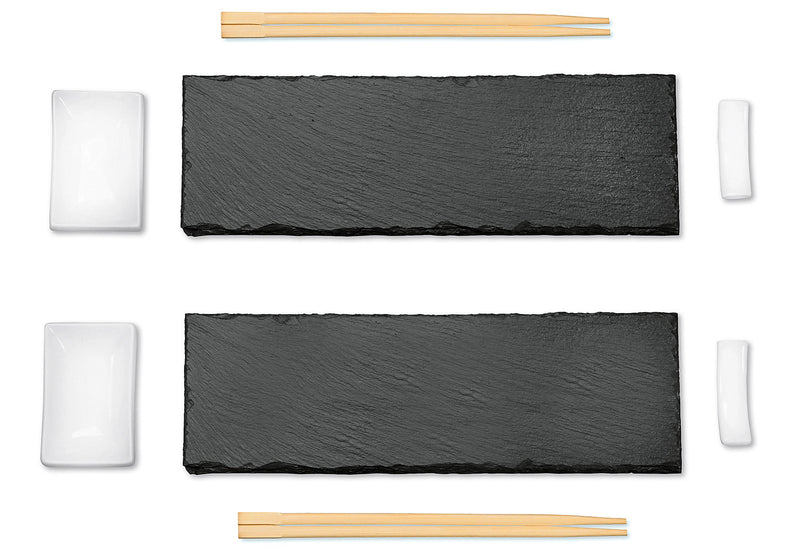 KESPER Sushi Set Schiefer 8teilig