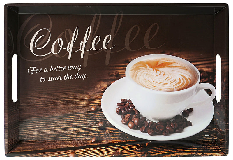KESPER Serviertablett Coffee 50x35cm