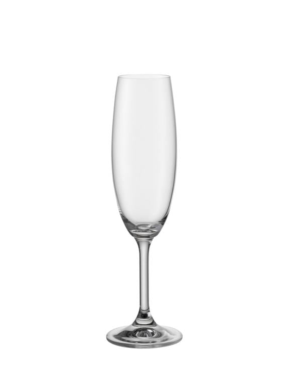 BOHEMIA CRISTAL Sektglas Libera 220ml 12er Set