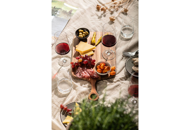 ZWIESEL GLAS Rotweinglas mit Moussierpunkt MioVino 4er Set