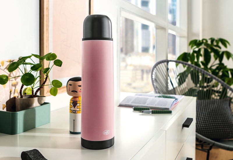 AFLI Isolierflasche Isotherm Ecopastel rose matt 0,75l