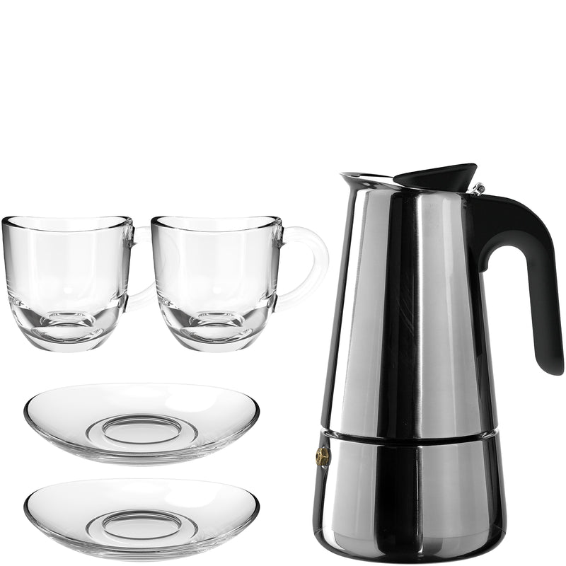 LEONARDO Espresso-Set Limited Edition 5teilig