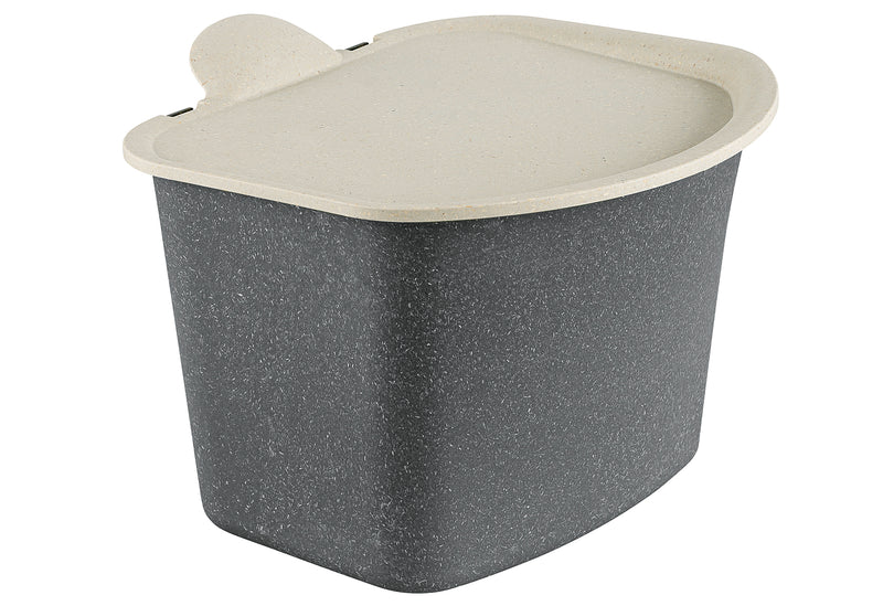 KOZIOL Bio-Abfall-Behälter Bibo grey