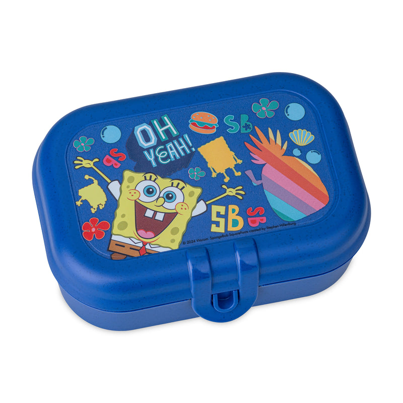 KOZIOL Lunchbox-Set Pascal Sponge Bob Squarepants blau