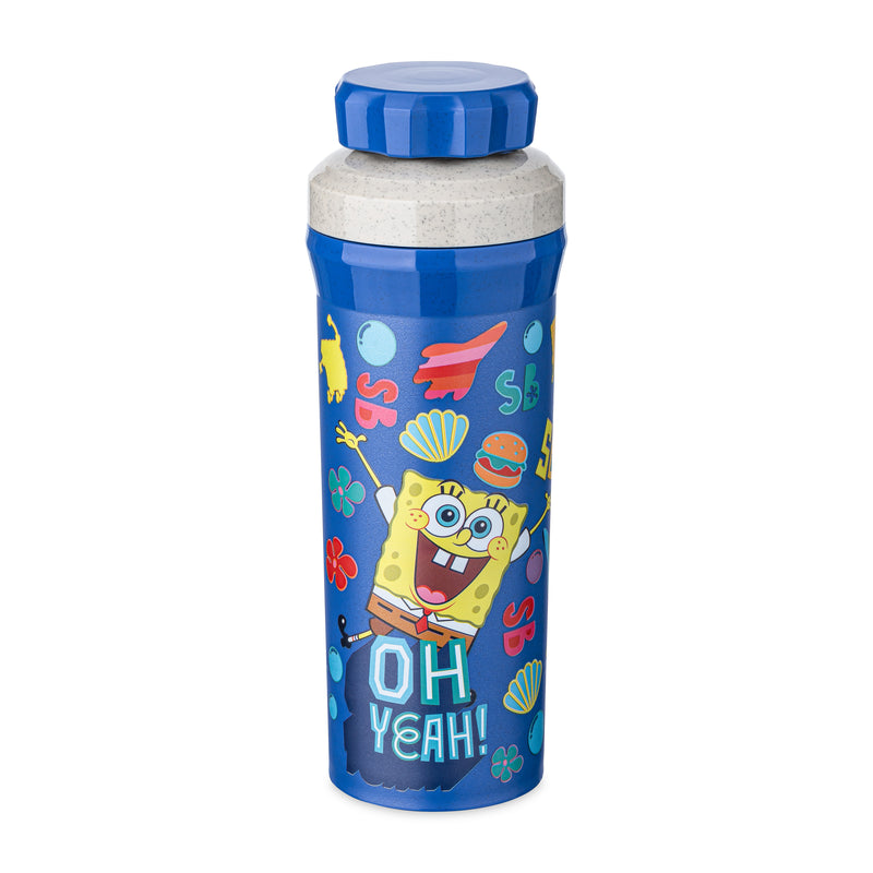 KOZIOL Lunchbox-Set Pascal Sponge Bob Squarepants blau