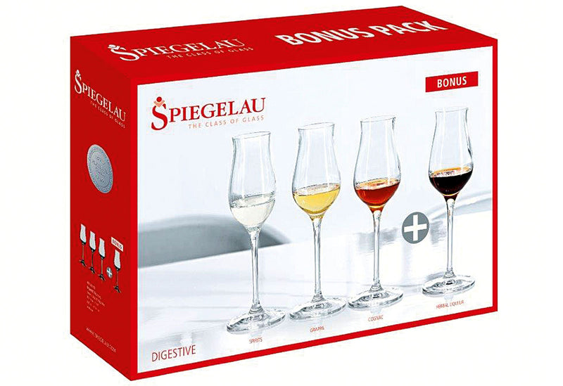 SPIEGELAU Grappakelch Bonus Pack 3+1 13,5 cl 19,7cm 4er Set