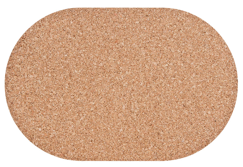 ZELLER PRESENT Tischset Kork oval 42x30cm cm natur 4 Stück