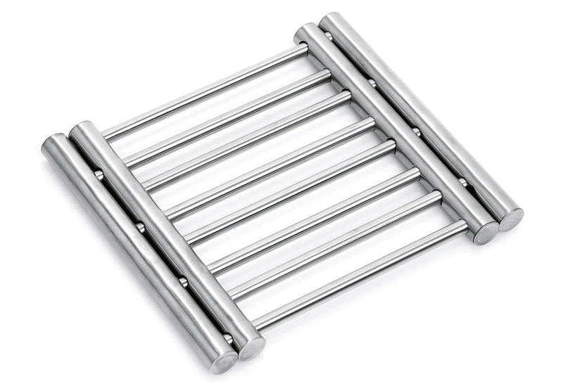 ZELLER PRESENT Topfuntersetzer Edelstahl ausziehbar 23-38x20x2cm