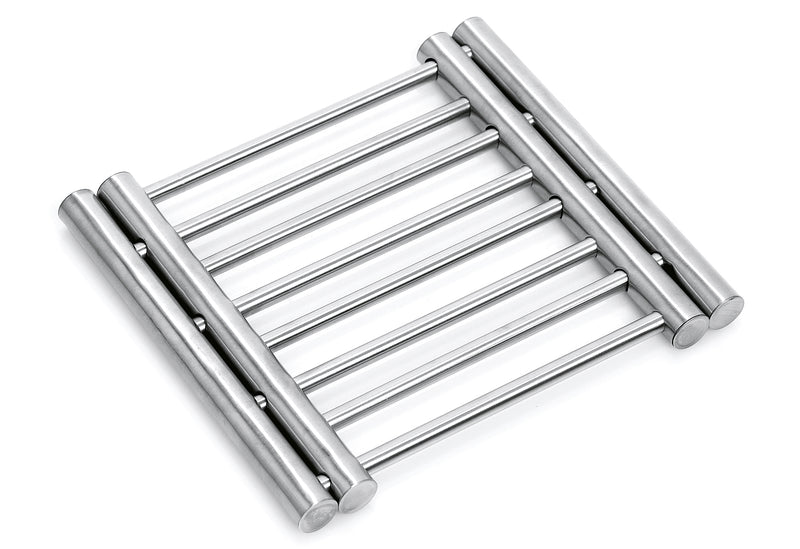 ZELLER PRESENT Topfuntersetzer Edelstahl ausziehbar 23-38x20x2cm