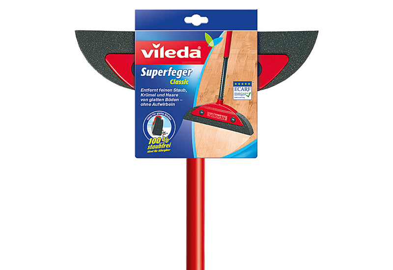 VILEDA Besen Superfeger Classic mit Teleskopstiel