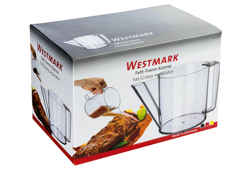 WESTMARK Fetttrennkanne mit Meßskala 1 l SAN