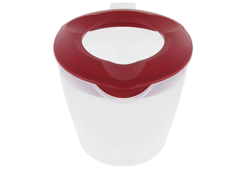 WESTMARK Rührbecher Helena mit Deckel 1,4l rot