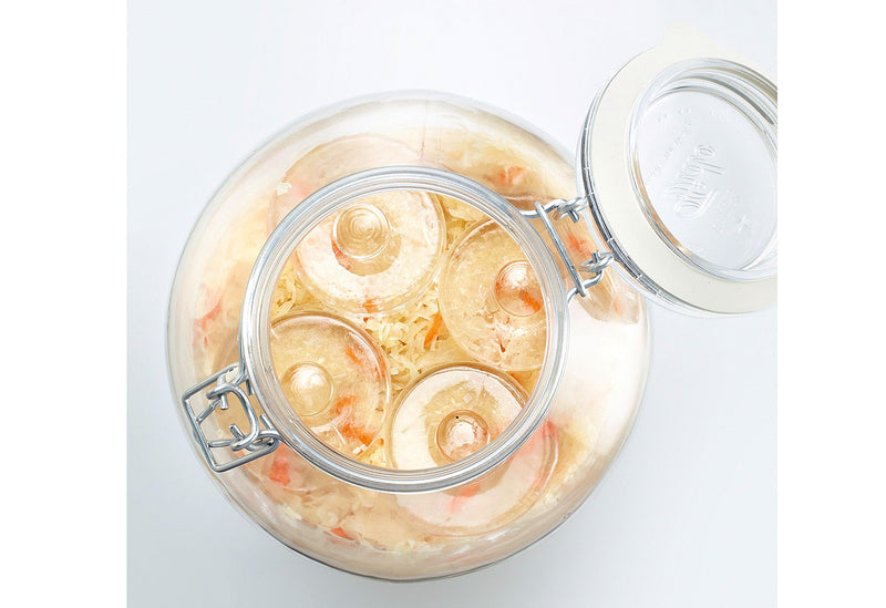 WESTMARK Fermentiergewicht Ø7cm 4Stück