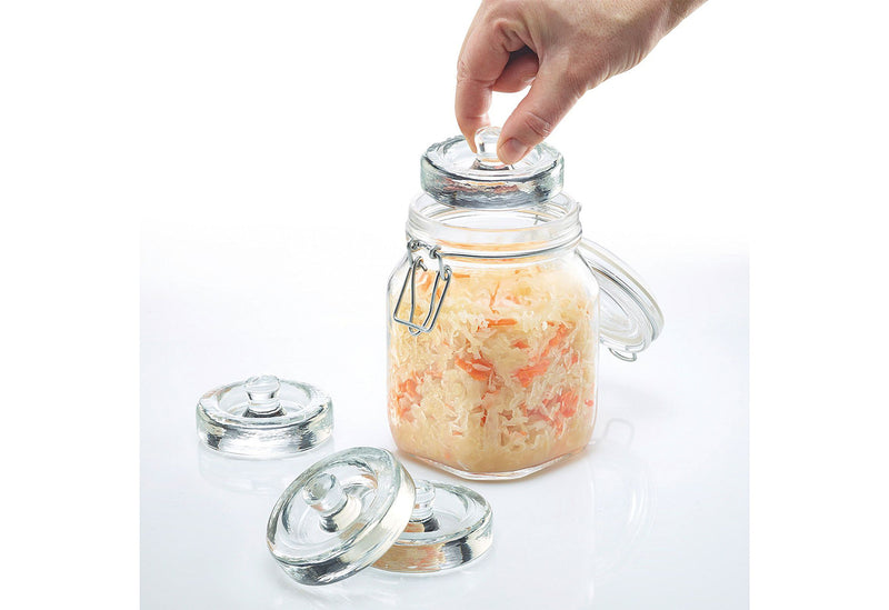 WESTMARK Fermentiergewicht Ø8cm 4Stück