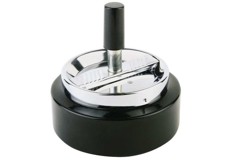 APS Drehascher Klassiker 11cm Ø10,5cm schwarz/verchromt